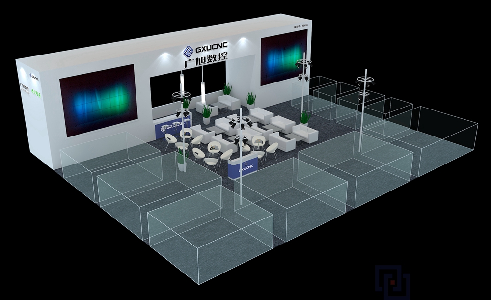 广旭数控广告展展会设计