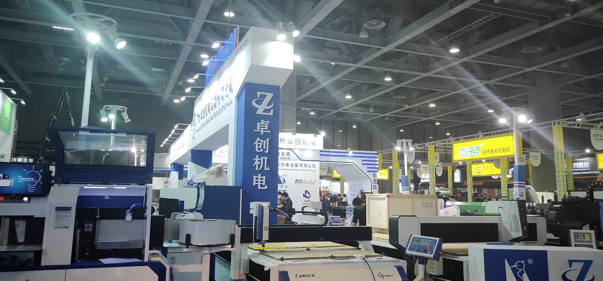 卓创机电广告展展会搭建