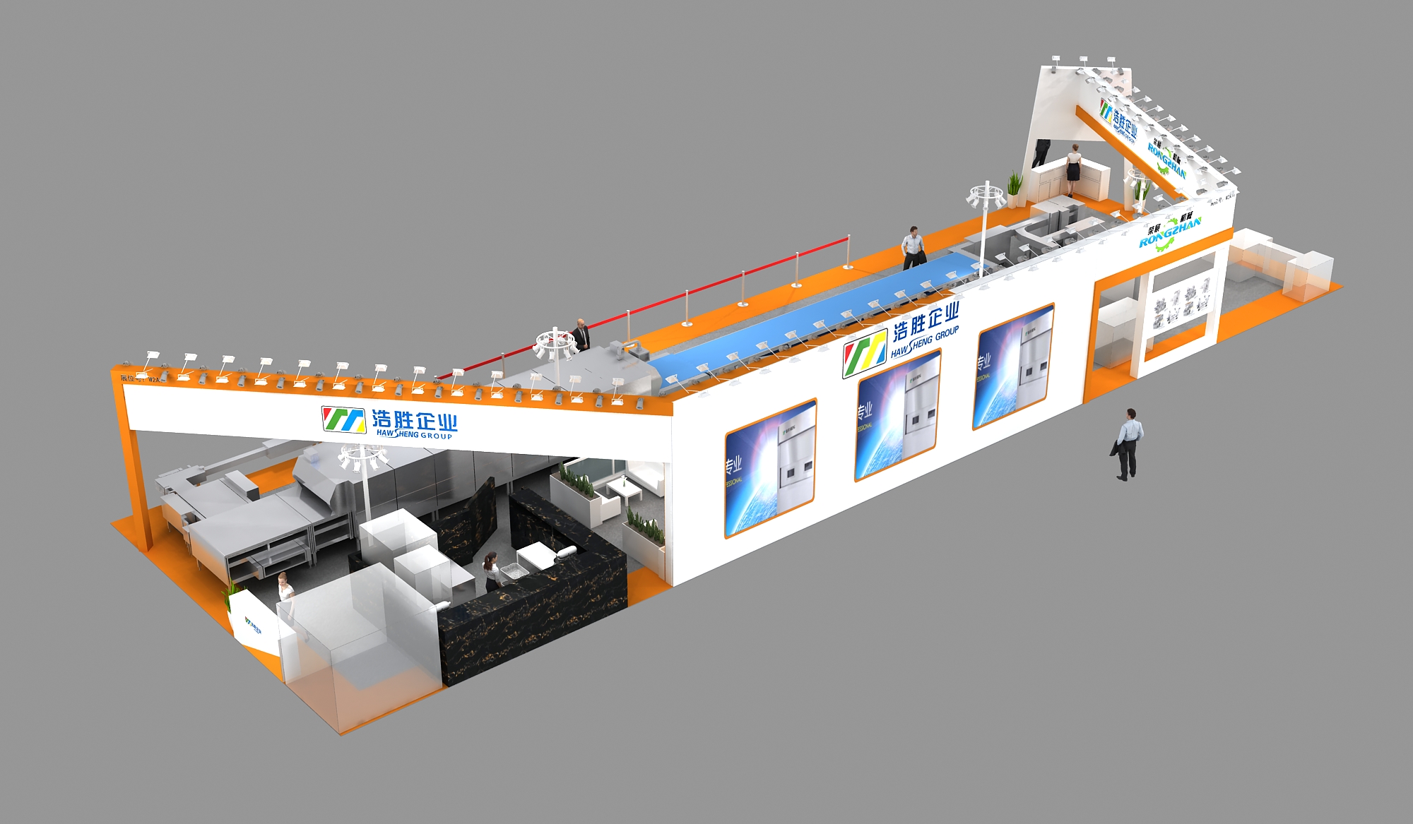 浩胜烘焙展会展设计